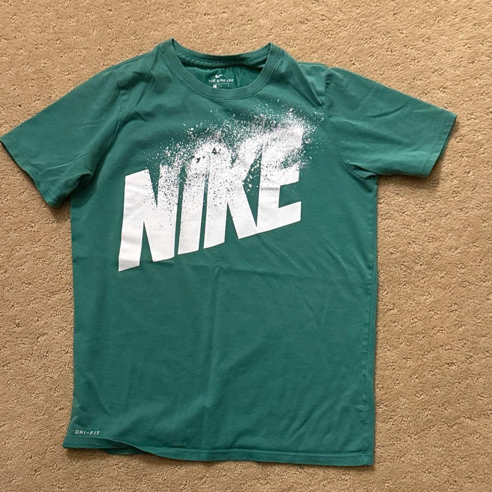 Nike Kids Teal Graphic Tee